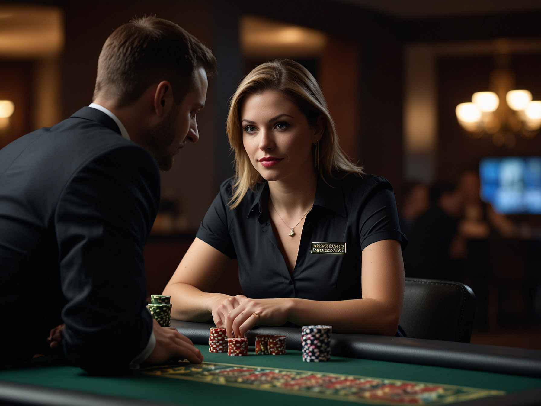 Live dealer table