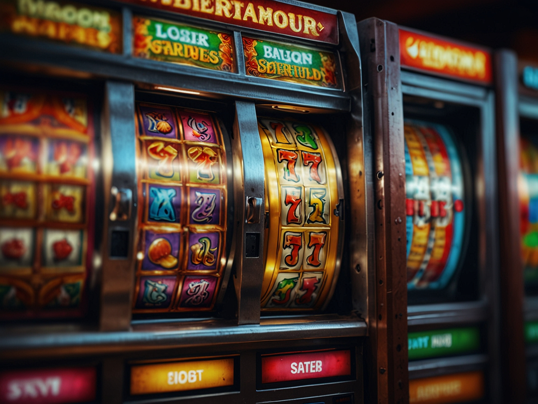 Slot game thumbnails