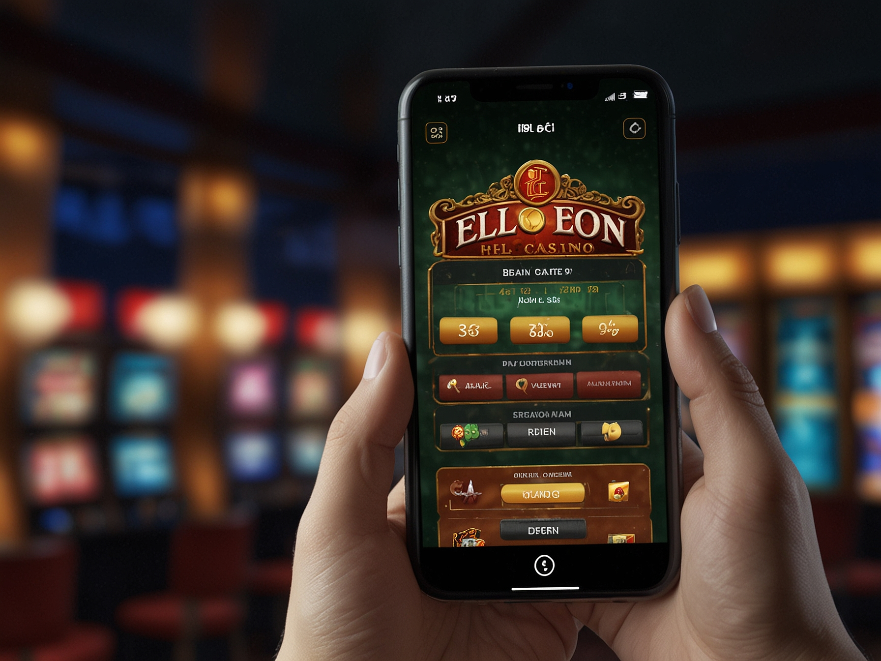 Mobile app illustration