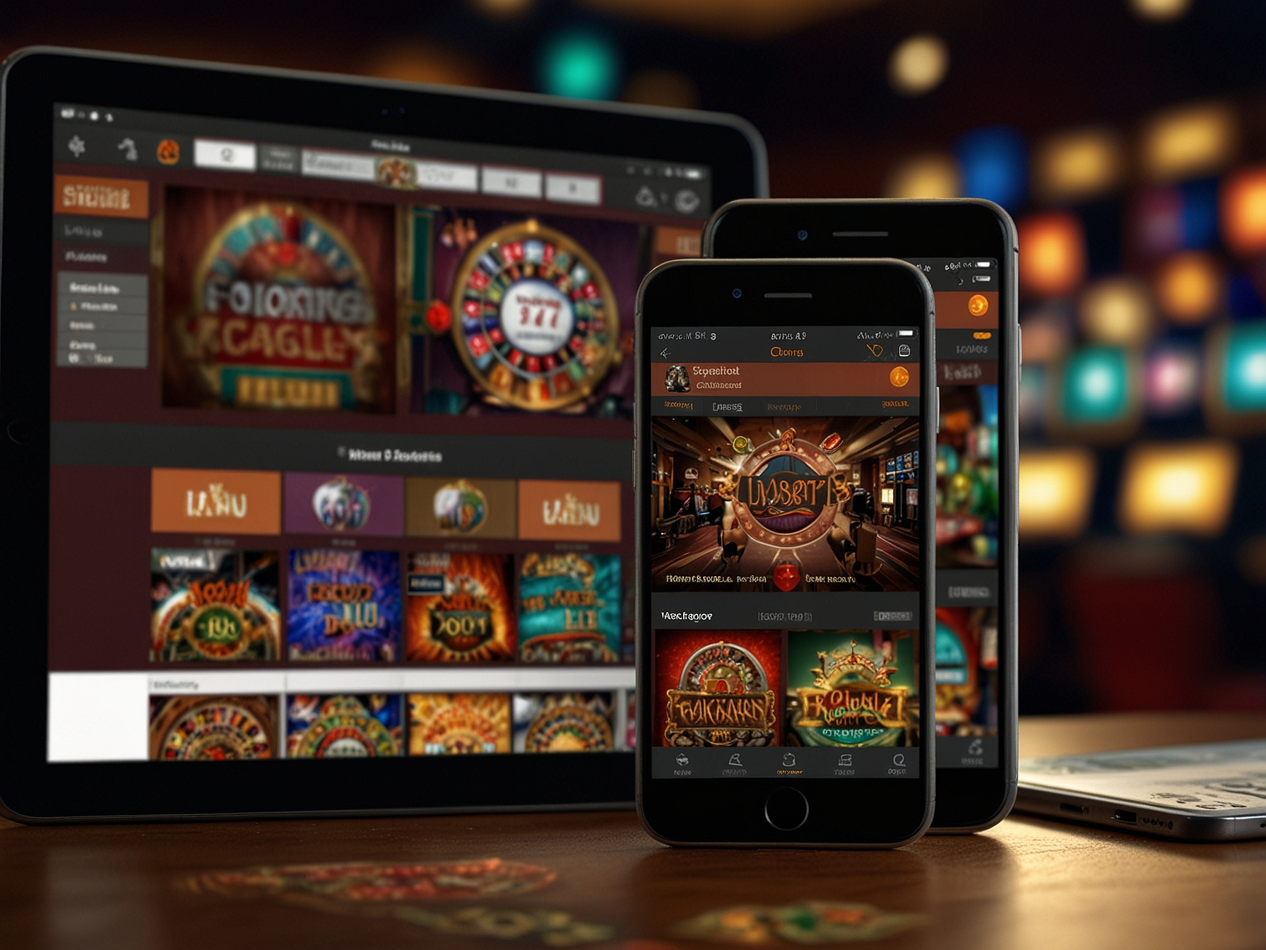 Mobile website interface